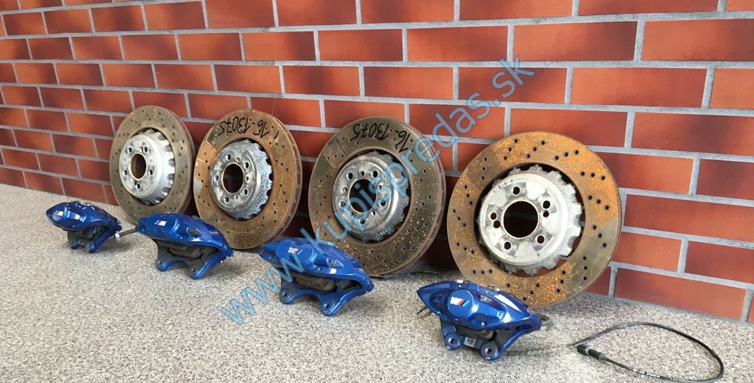 Brzdové kotúče + strmene BMW M3 F80 / BMW M4 F82 F83 M-PACKET  